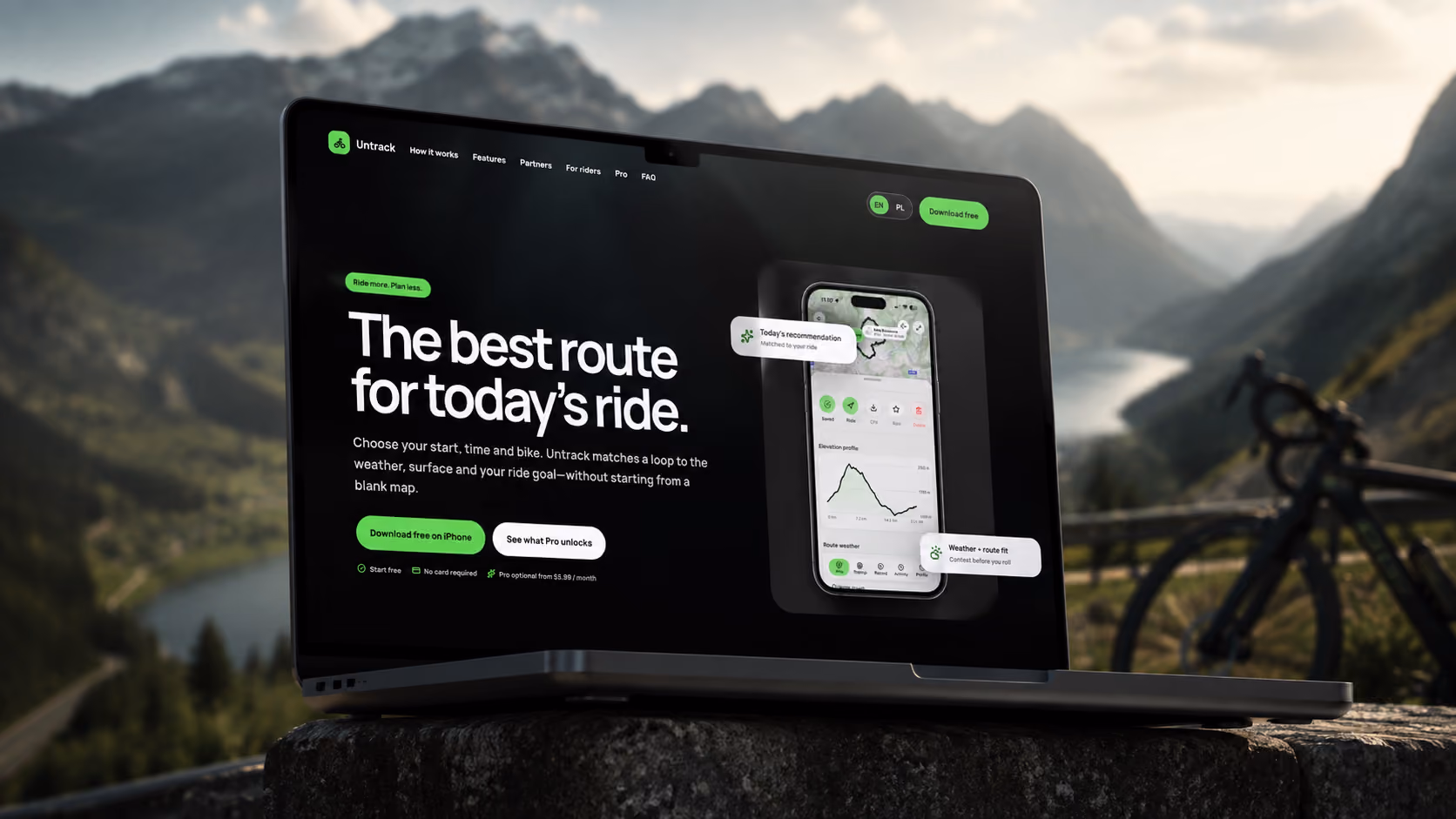 Untrack — aplikacja mobilna